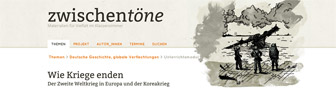 Unterrichtsmodule � Wie Kriege enden 